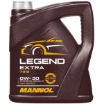 روغن موتور مانول لجند اکسترا 0W-30 مانول MANNOL 4 لیتری